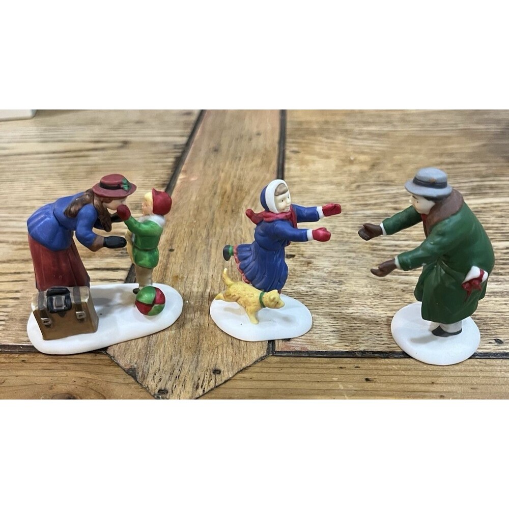 Dept 56 Heritage Village “Welcome Home” Accessory Set of 3 #5533-6 w/ Box